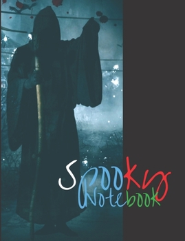 Spooky Notebook: Composition Book with Halloween and Horror Theme, Notes for School, Journal Gift for Diary and Creative Writing (volume 7)