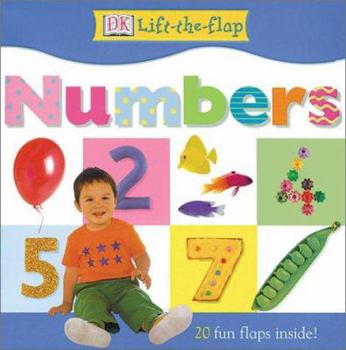 DK Lift the Flap Numbers Board Book - Book  of the Dk Lift The Flap