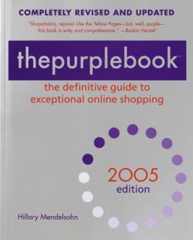 Paperback The Purplebook: The Definitive Guide to Exceptional Online Shopping Book