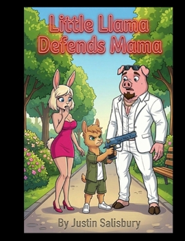 Paperback Little Llama Defends Mama Book