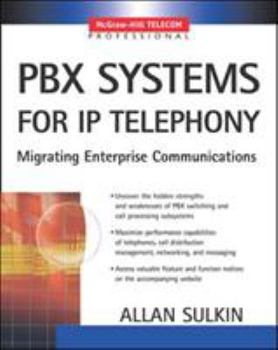 Paperback Pbx Systems for IP Telephony, Migrating Enterprise Communications Book