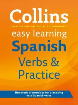 Paperback Collins Easy Learning Spanish Verbs and Practice. Book