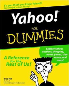 Paperback Yahoo!? for Dummies? Book