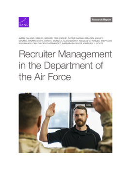 Paperback Recruiter Management in the Department of the Air Force Book