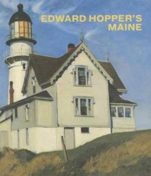 Hardcover Edward Hopper's Maine Book