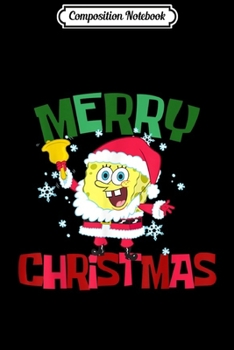 Paperback Composition Notebook: Spongebob Squarepants Santa Outfit Merry Christmas Journal/Notebook Blank Lined Ruled 6x9 100 Pages Book