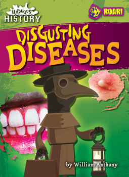 Library Binding Disgusting Diseases Book