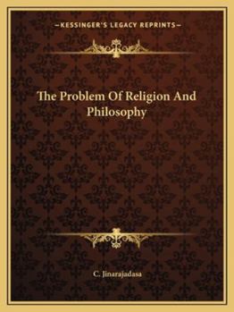 Paperback The Problem Of Religion And Philosophy Book