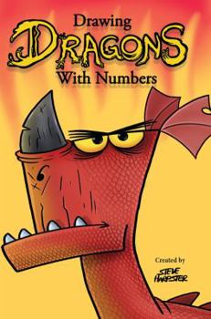Paperback Drawing Dragons With Numbers Book