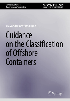 Paperback Guidance on the Classification of Offshore Containers Book