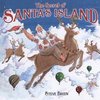 Hardcover The Secret of Santa's Island Book