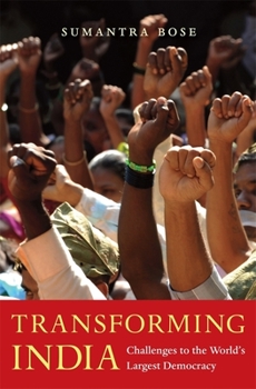 Hardcover Transforming India: Challenges to the World's Largest Democracy Book