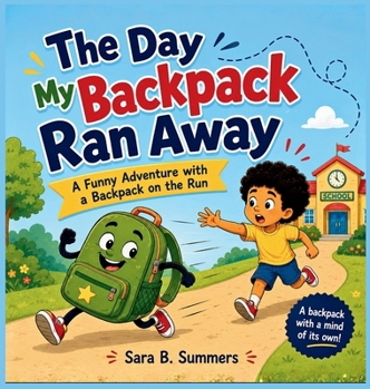 Hardcover The Day My Backpack Ran Away: A Funny Adventure with a Backpack on the Run Book