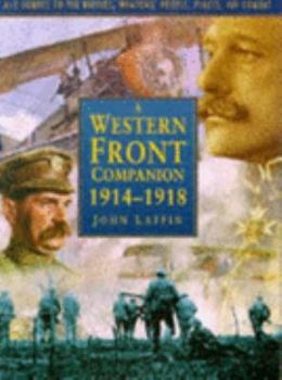 Hardcover A Western Front Companion, 1914-1918 Book