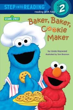 Paperback Baker, Baker, Cookie Maker (Sesame Street) Book