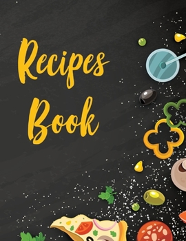 Paperback Recipes book: Best Family Recipes Journal Book