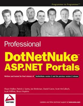 Paperback Professional Dotnetnuke ASP.Net Portals Book