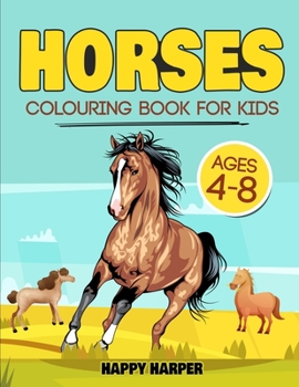 Paperback Horses Colouring Book