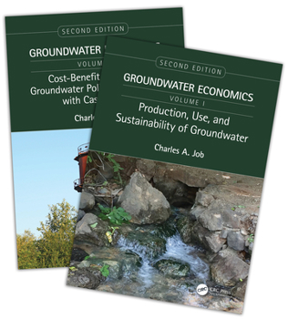 Hardcover Groundwater Economics, Two-Volume Set Book