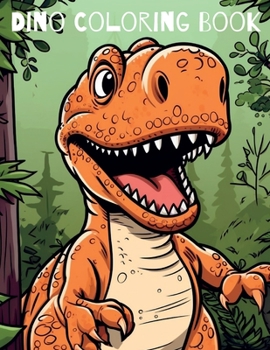 Paperback Dino Coloring Book