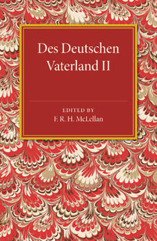 Paperback Des Deutschen Vaterland: Volume 2 [German] Book