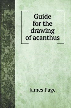 Guide for the drawing of acanthus
