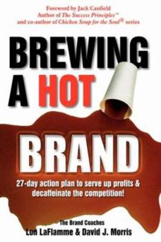 Hardcover Brewing a Hot Brand Book