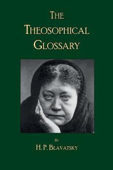 Paperback The Theosophical Glossary Book