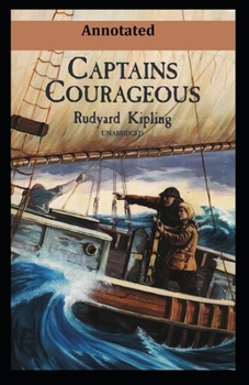Paperback Captains Courageous Annotated Book