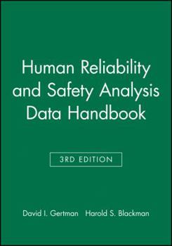Hardcover Human Reliability and Safety Analysis Data Handbook Book