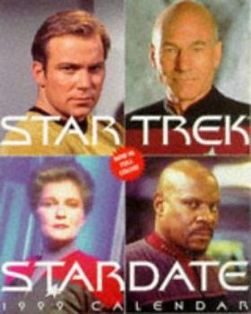 Paperback Star Trek Stardate 1999 Calendar Book