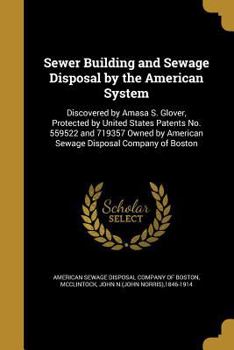 Paperback Sewer Building and Sewage Disposal by the American System Book