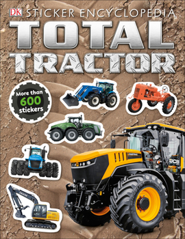 Paperback Total Tractor Sticker Encyclopedia Book