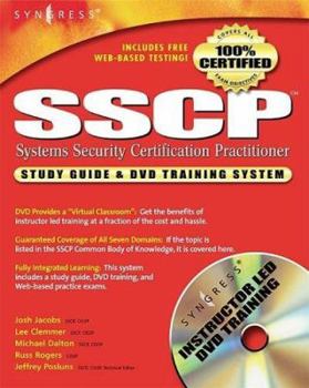 Paperback SSCP Systems Security Certified Practitioner Study Guide and DVD Training System Book