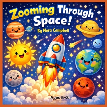 Paperback Zooming Through Space: Blast Off Into a Magical Space Adventure! perfect for ages 5-8 Book