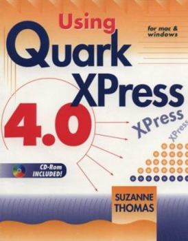 Paperback Using QuarkXPress 4.0 Book