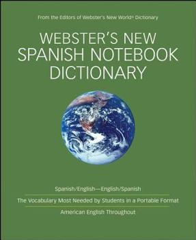 Paperback Webster's New Spanish Notebook Dictionary Book