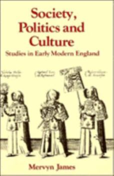 Society, Politics and Culture: Studies in Early Modern England (Past and Present Publications)