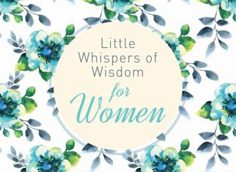 Paperback Little Whispers of Wisdom for Women Book