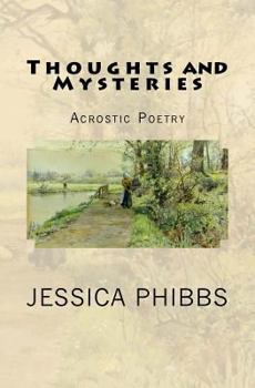 Paperback Thoughts and Mysteries: Acrostic Poetry Book