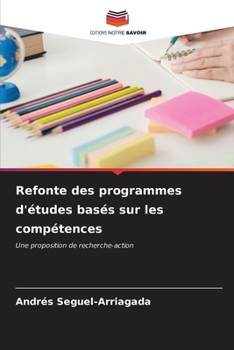 Paperback Refonte des programmes d'études basés sur les compétences [French] Book
