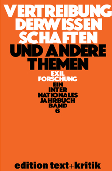 Paperback Vertreibung Der Wissenschaften Und Andere Themen [German] Book