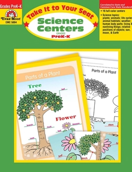 Paperback Take It to Your Seat: Science Centers, Prek - Kindergarten Teacher Resource Book