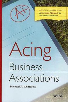 Paperback Acing Business Associations Book