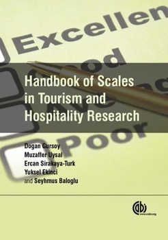Hardcover Handbook of Scales in Tourism and Hospitality Research Book