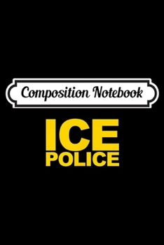 Composition Notebook: I'm The Police Elf Dabbing Christmas Family Matching Gift  Journal/Notebook Blank Lined Ruled 6x9 100 Pages