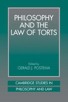 Paperback Philosophy and the Law of Torts Book