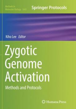Paperback Zygotic Genome Activation: Methods and Protocols Book