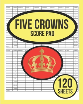 Paperback Five Crowns Score Pad Book