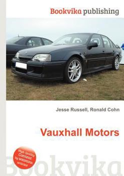 Paperback Vauxhall Motors Book